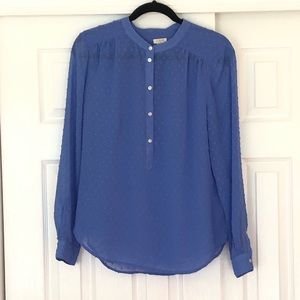 J Crew 3/4 Button Down